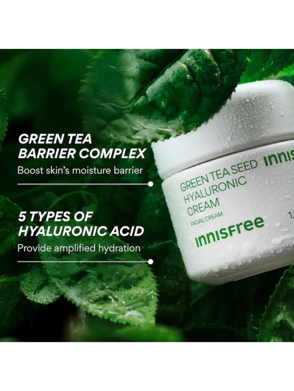 3/$12 Innisfree Green Tea Seed Hyaluronic Cream .67oz